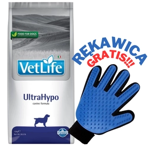 FARMINA Vet Life Dog Ultrahypo 12kg + RĘKAWICA DO CZESANIA GRATIS!!