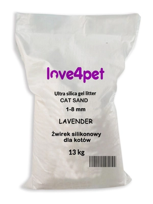 Żwirek Silikonowy dla Kota Cat Sand Lavender 13kg Opakowanie uszkodzone (2000) 
