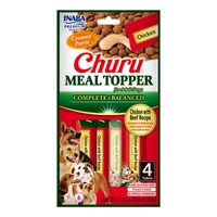 INABA  Dog  Meal Topper Chicken With Beef Recipe 4x14 (56g)