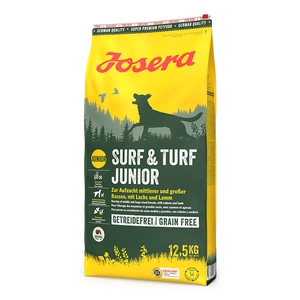JOSERA Surf & Turf Junior 12,5kg opakowanie uszkodzone (3723)