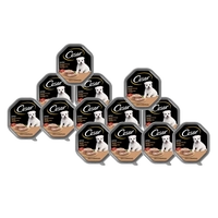 CESAR Junior tacka 14x150 g – mokra karma pełnoporcjowa dla szczeniąt, z indykiem i cielęciną, w pasztecie