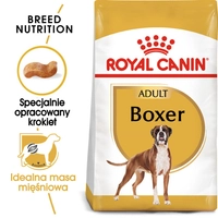 ROYAL CANIN Boxer Adult 12kg karma sucha dla psów dorosłych rasy bokser  /Opakowanie uszkodzone (6342) !!!