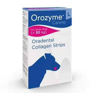 Orozyme-kolagenowe płatki czyszczące dla psa rozm L 141g
