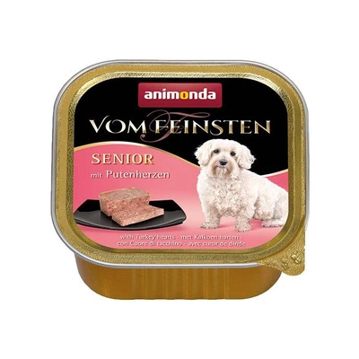 ANIMONDA Dog Vom Feinsten Senior smak: Serca Indyka 150g