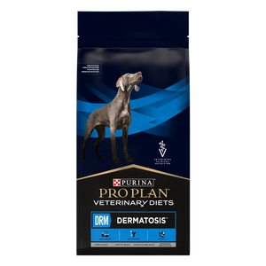PRO PLAN Veterinary Diets DRM Dermatosis Karma sucha dla psa 12kg /Opakowanie uszkodzone (7241,7557,3626,3591) !!!