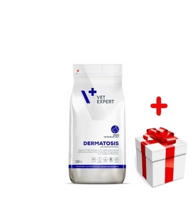 VETEXPERT Dermatosis Salmon Potato 12kg + niespodzianka dla psa GRATIS!