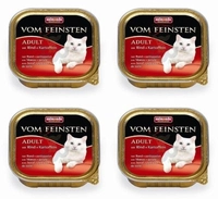 ANIMONDA Vom Feinsten Adult Cat smak: z wołowina i ziemniakami 32x100g