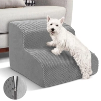 NUXIE® PREMIUM Schody dla psa 2 schodki rampa podest legowisko 50cm