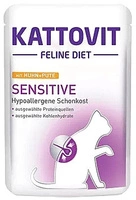 Kattovit Sensitive kurczak+indyk 85g saszetka