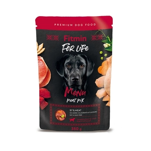 Fitmin Dog For Life MENU meat mix saszetka dla psa 350g