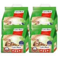 JRS Cats Best Eko Plus - Żwirek Drewniany Zbrylający 4x10l / 4,3kg