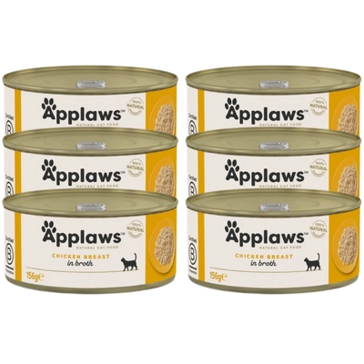 Applaws Cat Mix Kurczaka 6x156g 