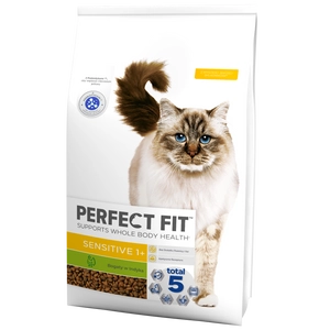 Perfect Fit™ - sucha karma pełnoporcjowa dla dorosłych kotów, bogata w indyka 7 kg \ Opakowanie uszkodzone (2538) !!!