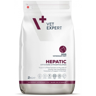 VETEXPERT Hepatic Dog 2kg /Opakowanie uszkodzone (4035,4669) !!! 