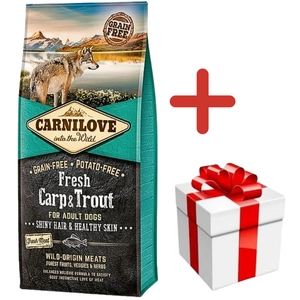 Carnilove Fresh Carp Trout Adult 1,5kg + NIESPODZIANKA DLA PSA GRATIS!!