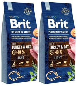 Brit Premium By Nature Light 2x15kg