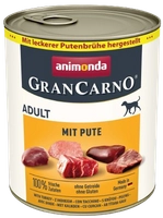 ANIMONDA GranCarno Adult Dog smak: Wołowina + Indyk 800g