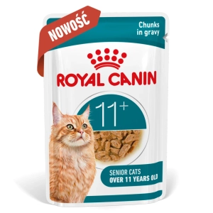 ROYAL CANIN mokra karma dla kotów, Senior Ageing 11+, sos12x85 g