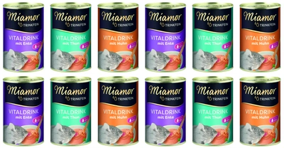 Miamor VitalDrink Mix smaków 12x135ml