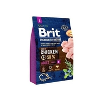 BRIT Premium By Nature Adult S 3kg\ Opakowanie uszkodzone (7254) !!! 