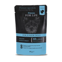 Fitmin Dog For Life Junior Turkey in Gravy 85g