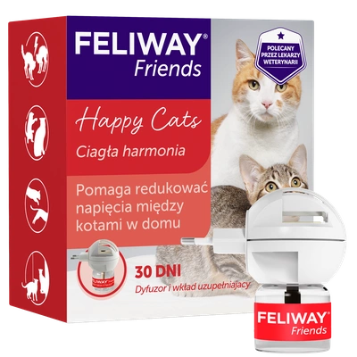 CEVA Feliway Friends dyfuzor + flakonik 48 ml z feromonem C.A.P.