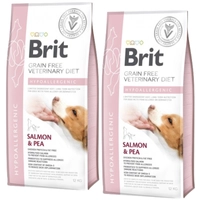 Brit GF veterinary diets dog Hypoallergenic 2x12 kg