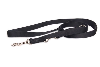 DogStuffs Smycz Regulowana – Czarna 15mm/220cm