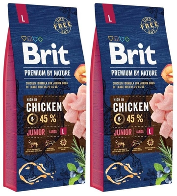 BRIT Premium By Nature Junior L 2x15kg