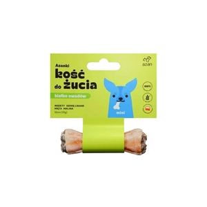 AZANKI Kość do żucia z insektami i miętą dla psa MINI 10 cm