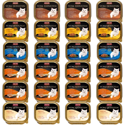 ANIMONDA Cat Vom Feinsten adult Adult Mix Smaków 24x100g