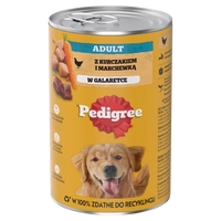 PEDIGREE Adult puszka 1200g - mokra karma pełnoporcjowa dla dorosłych psów, z kurczakiem w galaretce