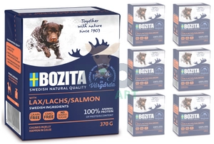 Bozita Dog: Łosoś w galarecie 6x370g