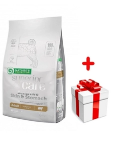 Natures Protection  Sensitive Skin & Stomach Adult Small Breed  1,5kg + niespodzianka dla psa GRATIS!
