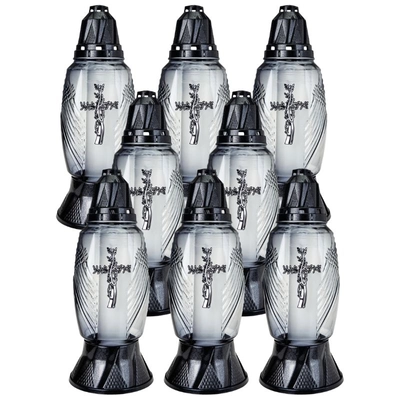 LUKS Znicz nagrobkowy 576MKS 30cm 8szt