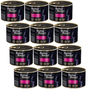 DOLINA NOTECI Premium dla kota filet z piersi z indyka 12x185g