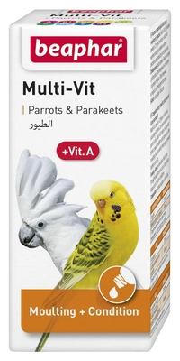 MULTI-VIT PARROTS 20ML - preparat witaminowy dla papug