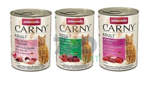 ANIMONDA Cat Carny Adult Mix smaków I 12 x 400g 