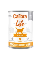 CALIBRA Dog Life Adult Turkey with apples 24x400g