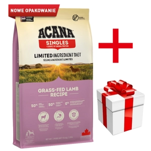 ACANA SINGLES Grass-Fed Lamb 11,4kg + niespodzianka dla psa GRATIS!