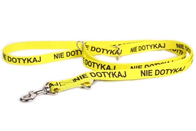 DogStuffs Smycz Regulowana – NIE DOTYKAJ 15mm/220cm