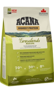  ACANA Grasslands Dog 2kg/Opakowanie uszkodzone (2343)