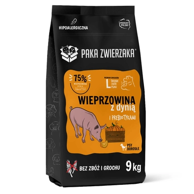 Paka Zwierzaka - Seventh heaven - Wieprzowina z dynią "L"9 kg opakowanie uszkodzone (2885)