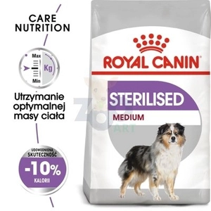ROYAL CANIN CCN Medium Sterilised 12kg karma sucha dla psów dorosłych, ras średnich, sterylizowanych