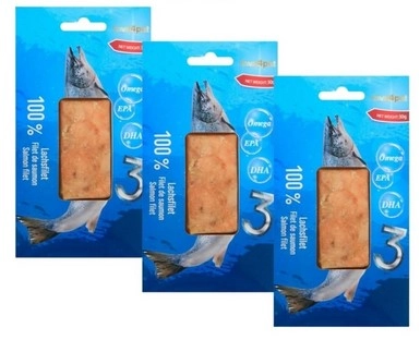 Love4Pet Salmon filet 3x30g filet z łososia 