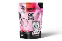 BUBU Pets Żwirek Silikonowy Niezbrylający Micro Różowy 3,8l-1,5kg\ Opakowanie uszkodzone (1167) !!! 