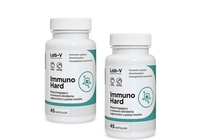 Lab-v Immuno Hard – Wzmacnianie odporności dla psów i kotów 2x45 kapsułek