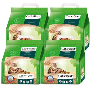 JRS Cats Best Sensitive (Green Power) żwirek dla kota 4x8L