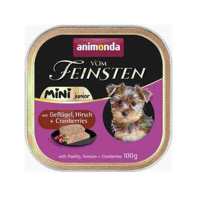 ANIMONDA Vom Feinsten mini junior drób/jeleń 100g