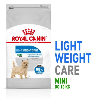 ROYAL CANIN CCN Mini Light Weight Care 8kg karma sucha dla psów dorosłych, ras małych z tendencją do nadwagi